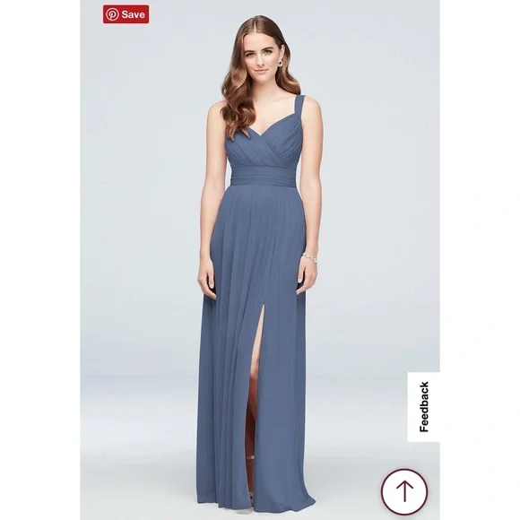 knee length dresses for ladies Rasha Shirred Mesh Tank in Frappe Multi Tie Dye main image 1